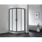 Shower Box - Spring Series (900x900mm) ( 1900mm )  Black